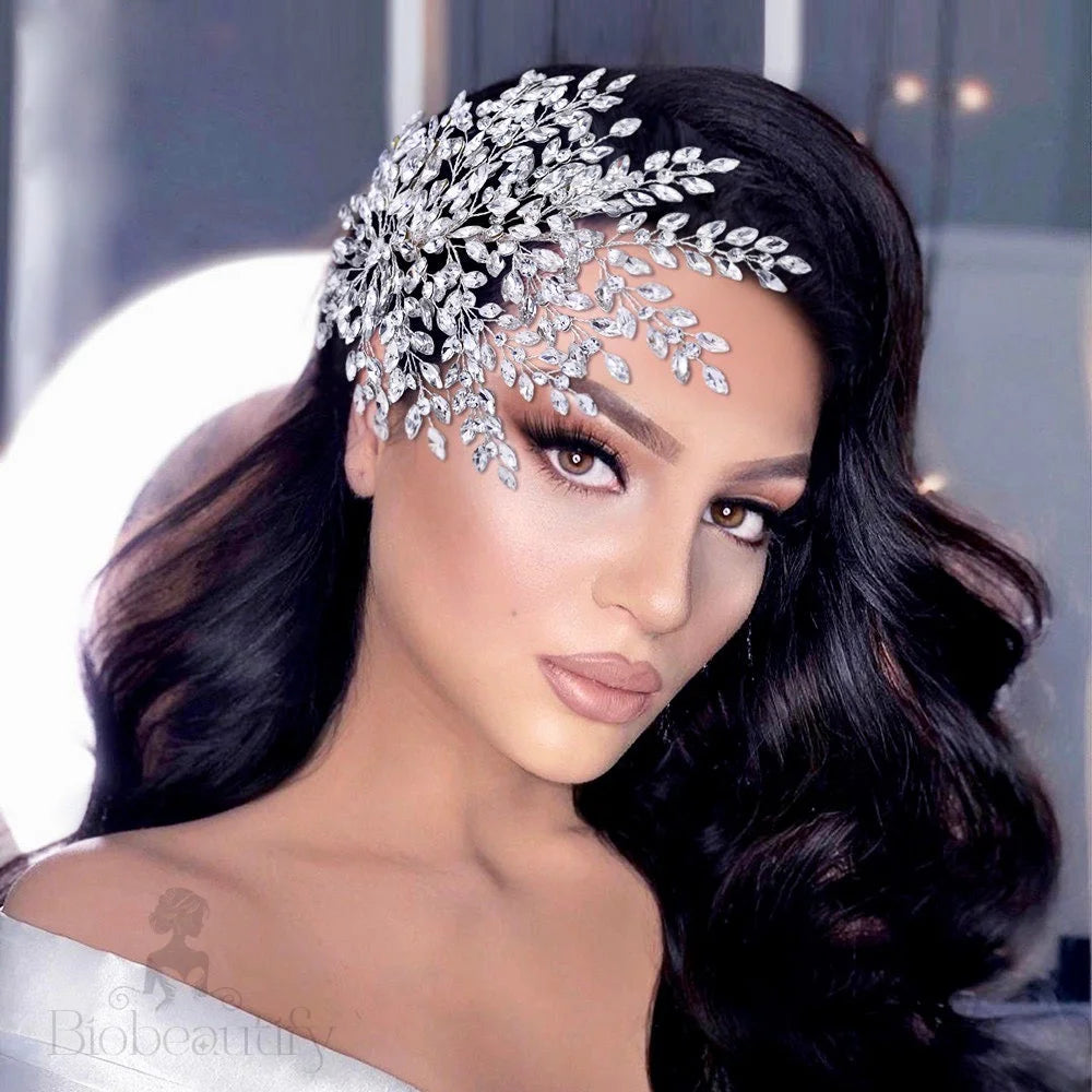 Wedding Hair Accessories - Crystal Bridal Headdress Headpiece