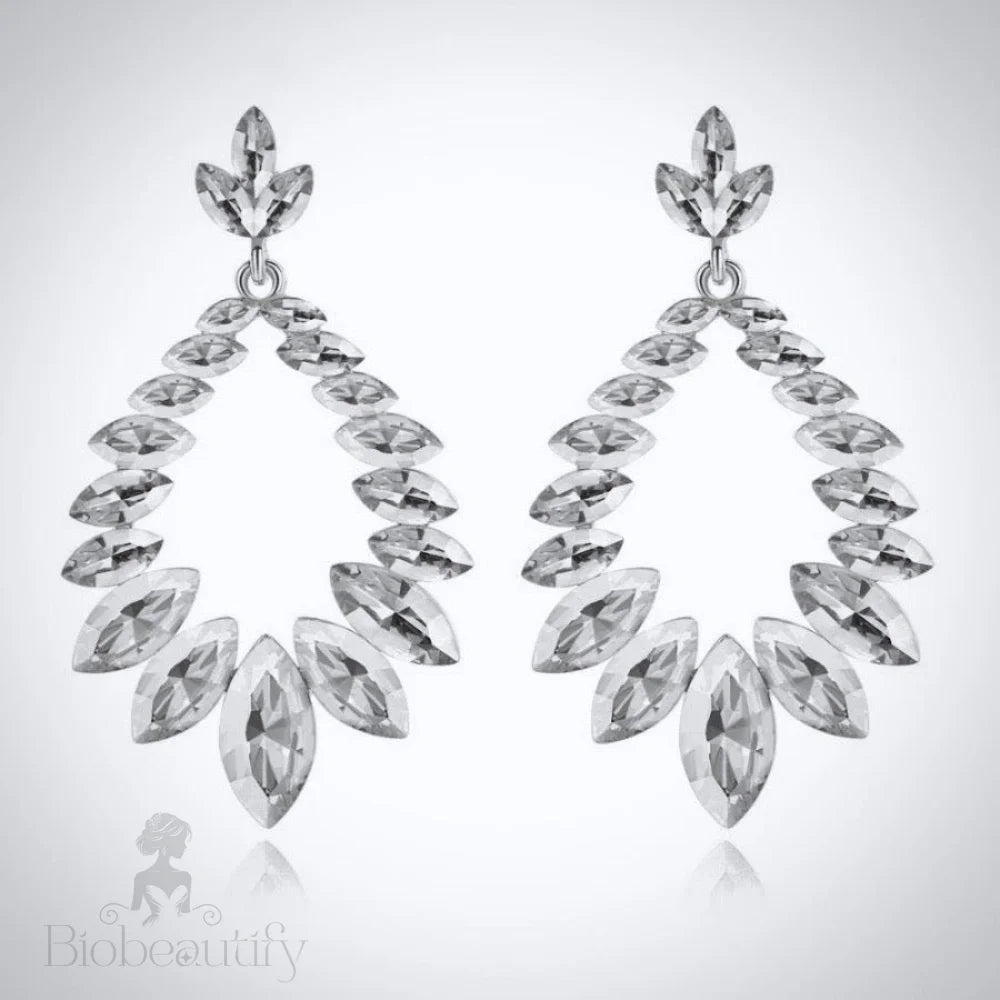 Wedding Jewelry - Crystal Bridal Earrings - Available in Silver and Gold