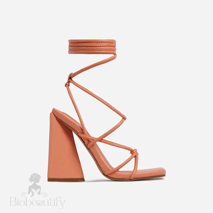 Orange Danielle Heels 10 /