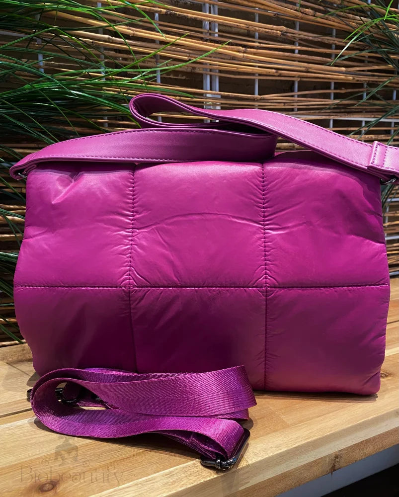 Overnight Messenger Bag Magenta / Large