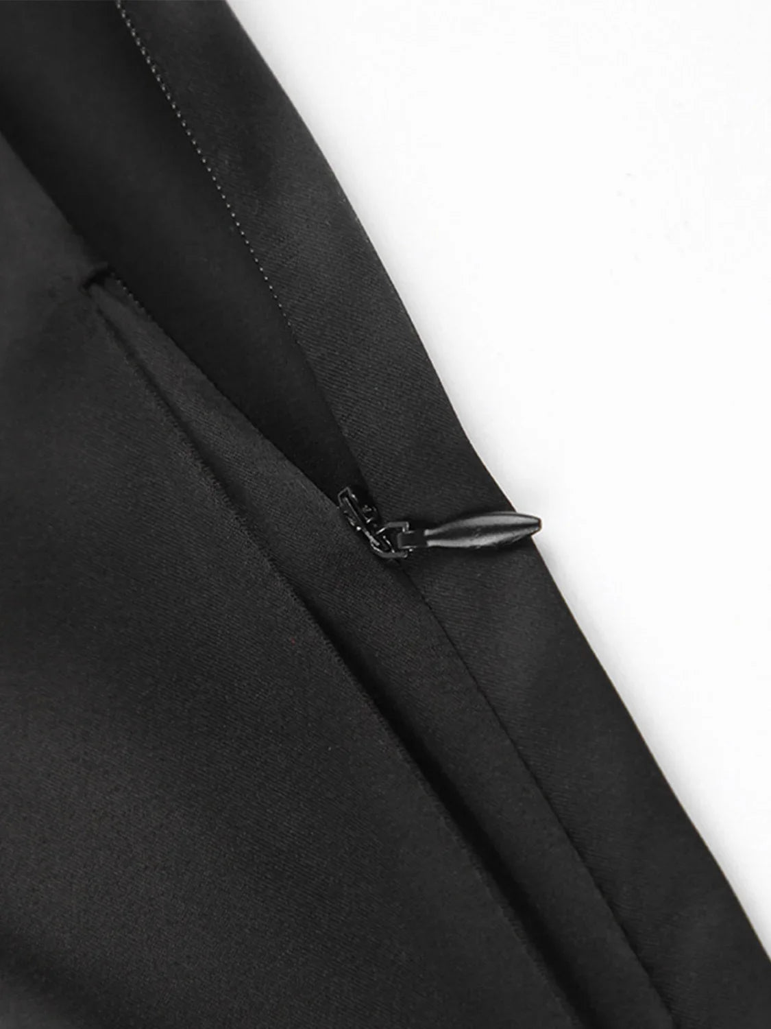 Oversized Satin Wide Leg Dress Pants Pants