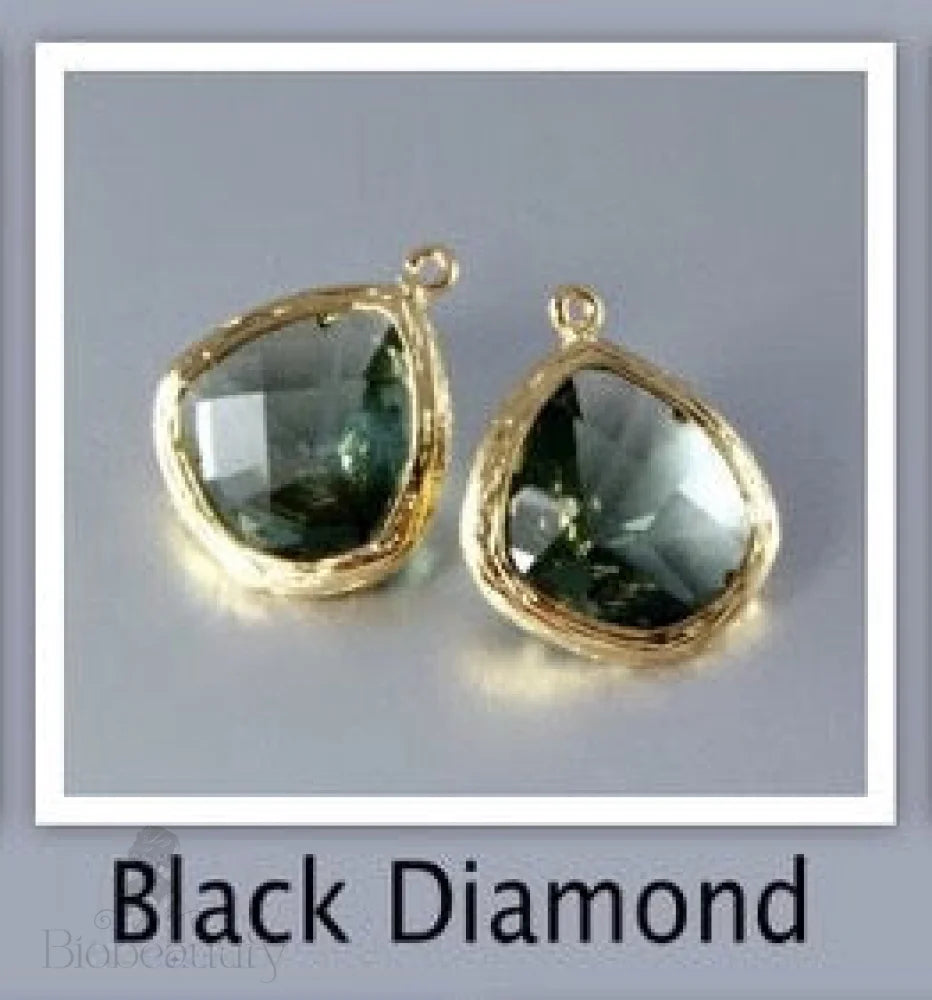 Passion - Black Diamond Cubic Zirconia Earrings