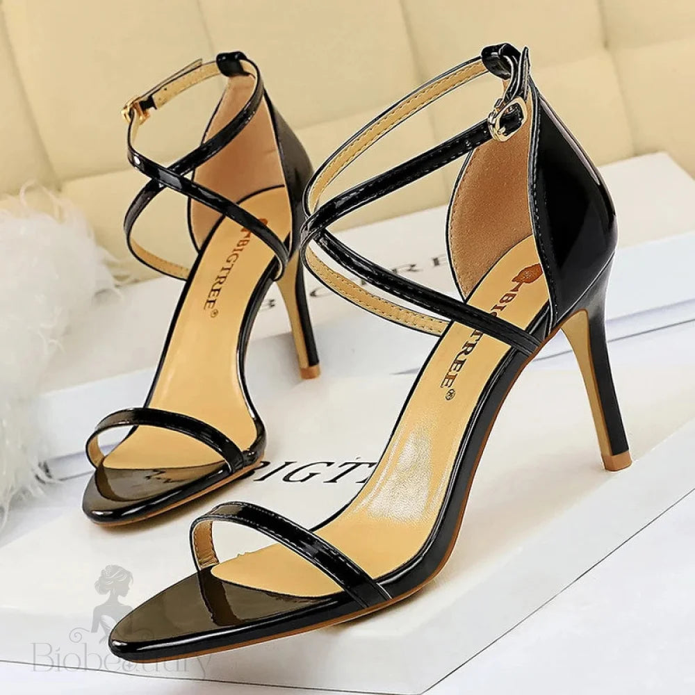 Patent Leather High Heels Pumps For Women - Sexy And Stylish