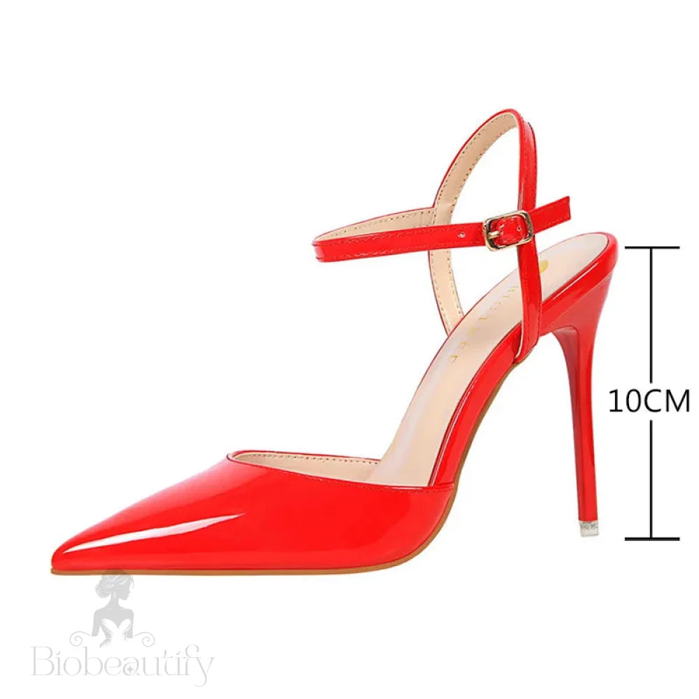 Patent Leather High Heels Pumps For Women - Sexy And Stylish