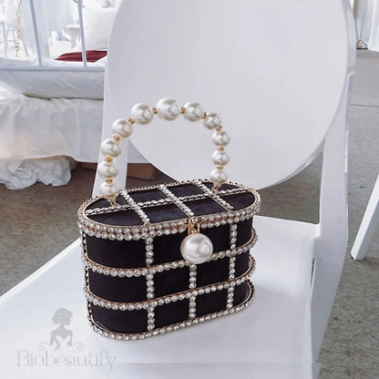 Pearl Bucket Handbag By Grace