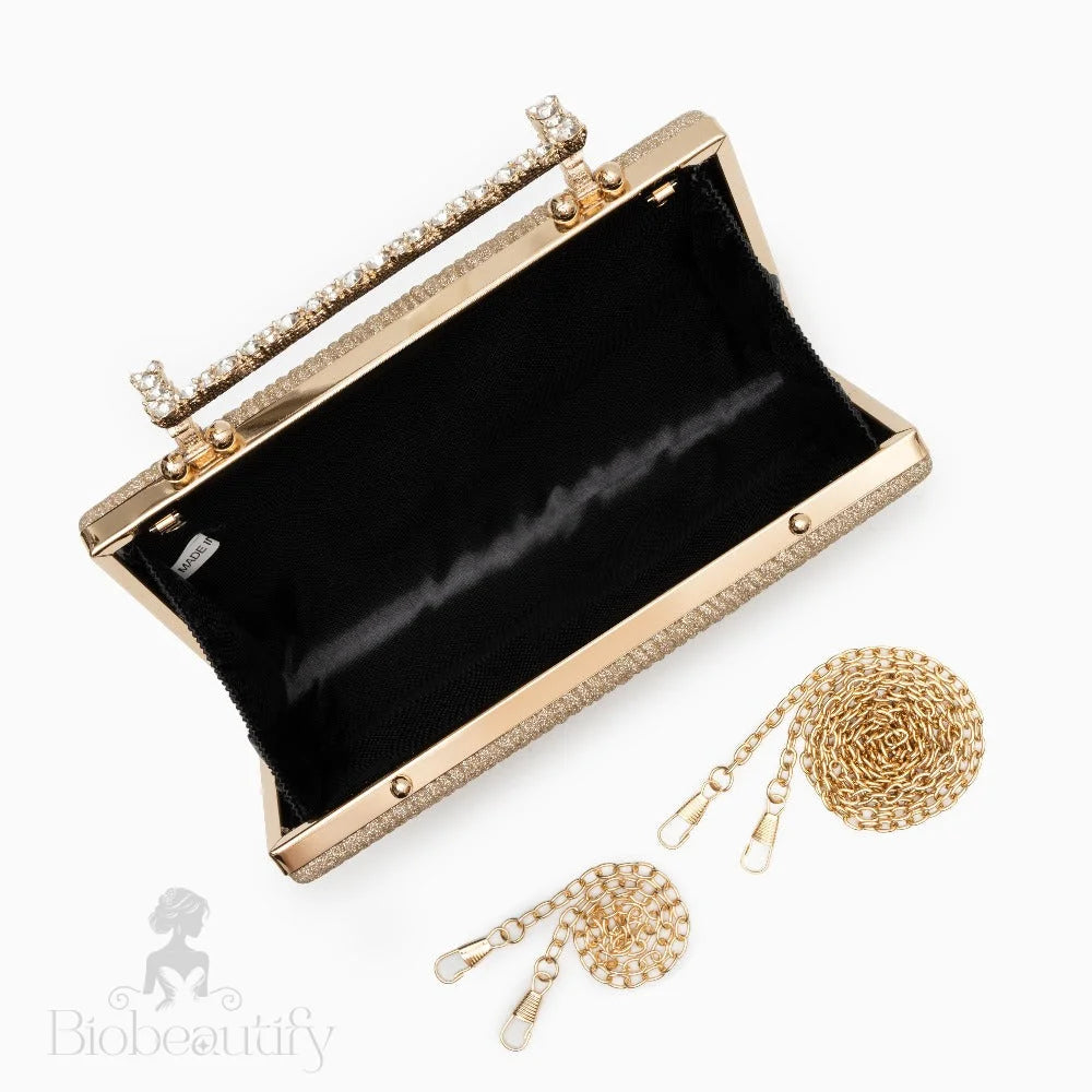 Pleated Clutch Bag By Maria