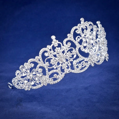 Quinn Wedding Tiara With Crystals