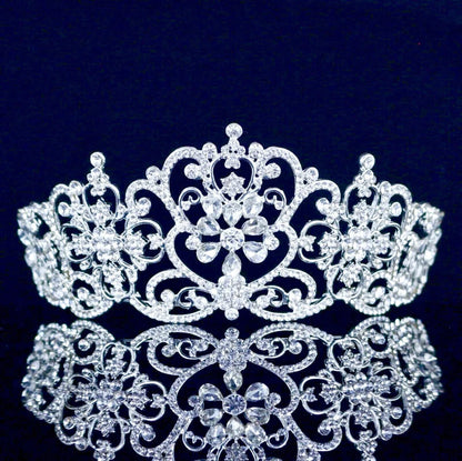 Quinn Wedding Tiara With Crystals