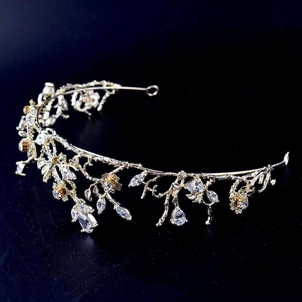 Rahi Bohemian Gold Wedding Tiara