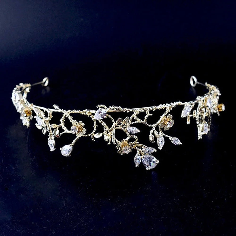 Rahi Bohemian Gold Wedding Tiara