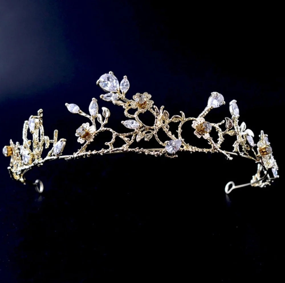 Rahi Bohemian Gold Wedding Tiara