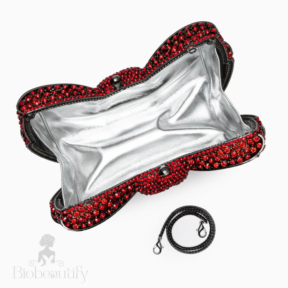 Red Isabella Clutch Bag