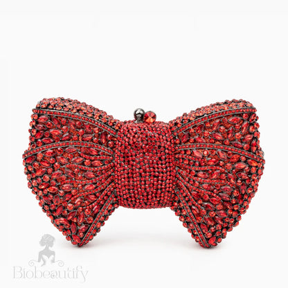 Red Isabella Clutch Bag