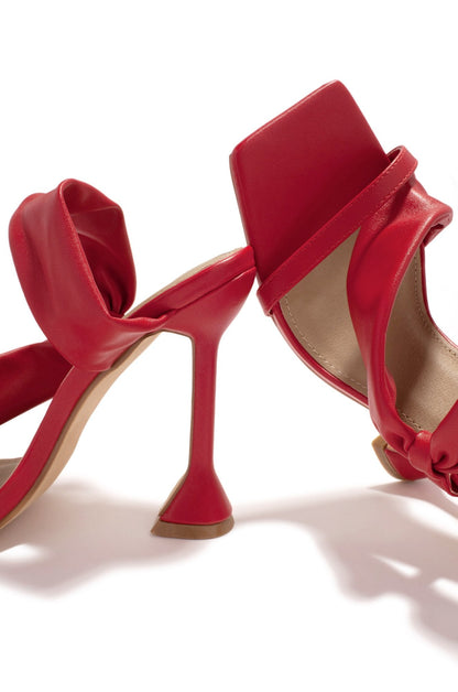 Serena Red Heels 7.5
