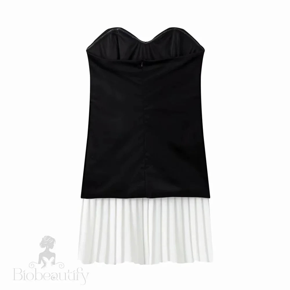 Reece White Ruffle Mini Dress