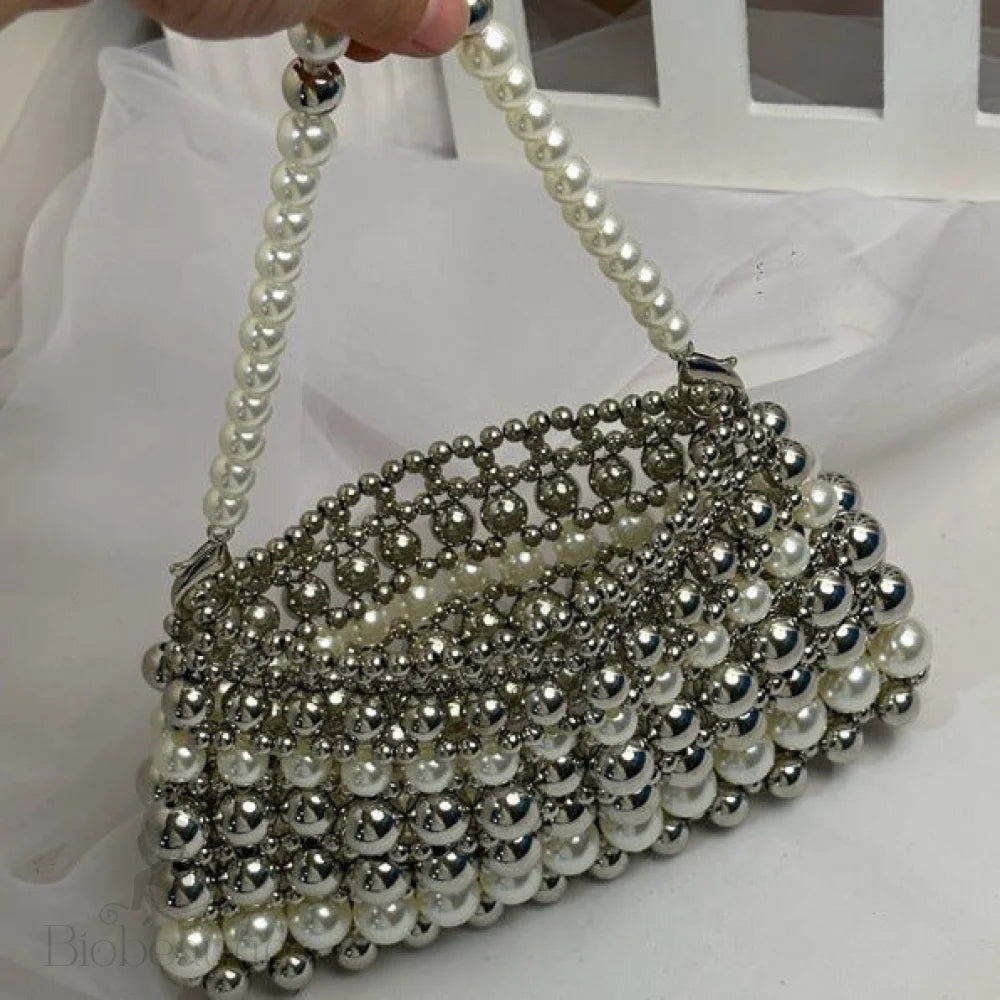 Retro Pearl Handbag By Karena