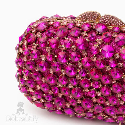 Rhinestone Clutch Bag By Jessica