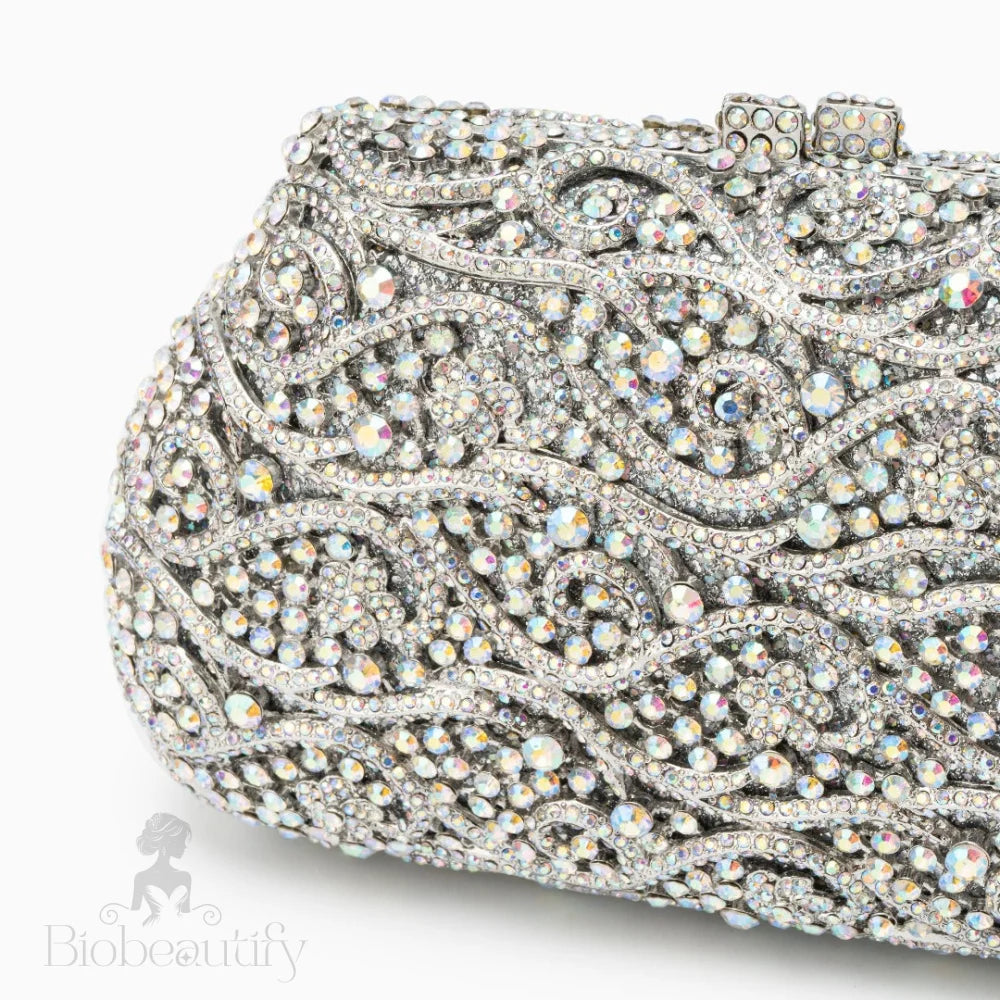 Rhinestone Clutch Bag By Juliet