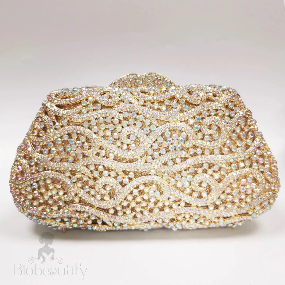 Rhinestone Clutch Bag By Juliet