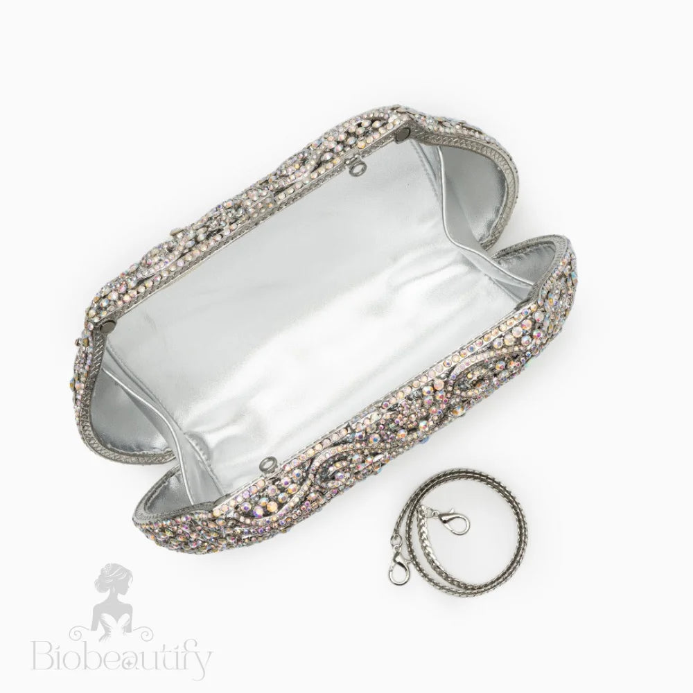 Rhinestone Clutch Bag By Juliet