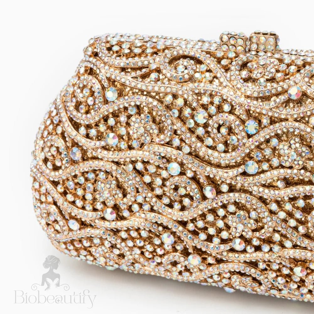 Rhinestone Clutch Bag By Juliet