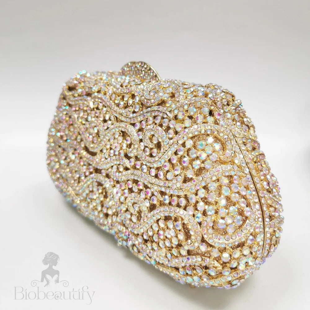 Rhinestone Clutch Bag By Juliet