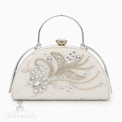 Rhinestone Clutch Bag By Tiffany