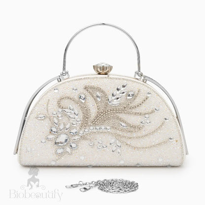 Rhinestone Clutch Bag By Tiffany