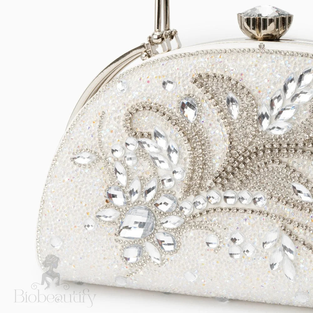 Rhinestone Clutch Bag By Tiffany