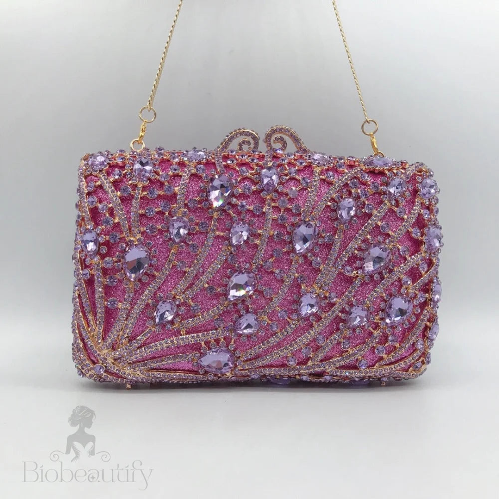 Rhinestone Clutch Bag Siena