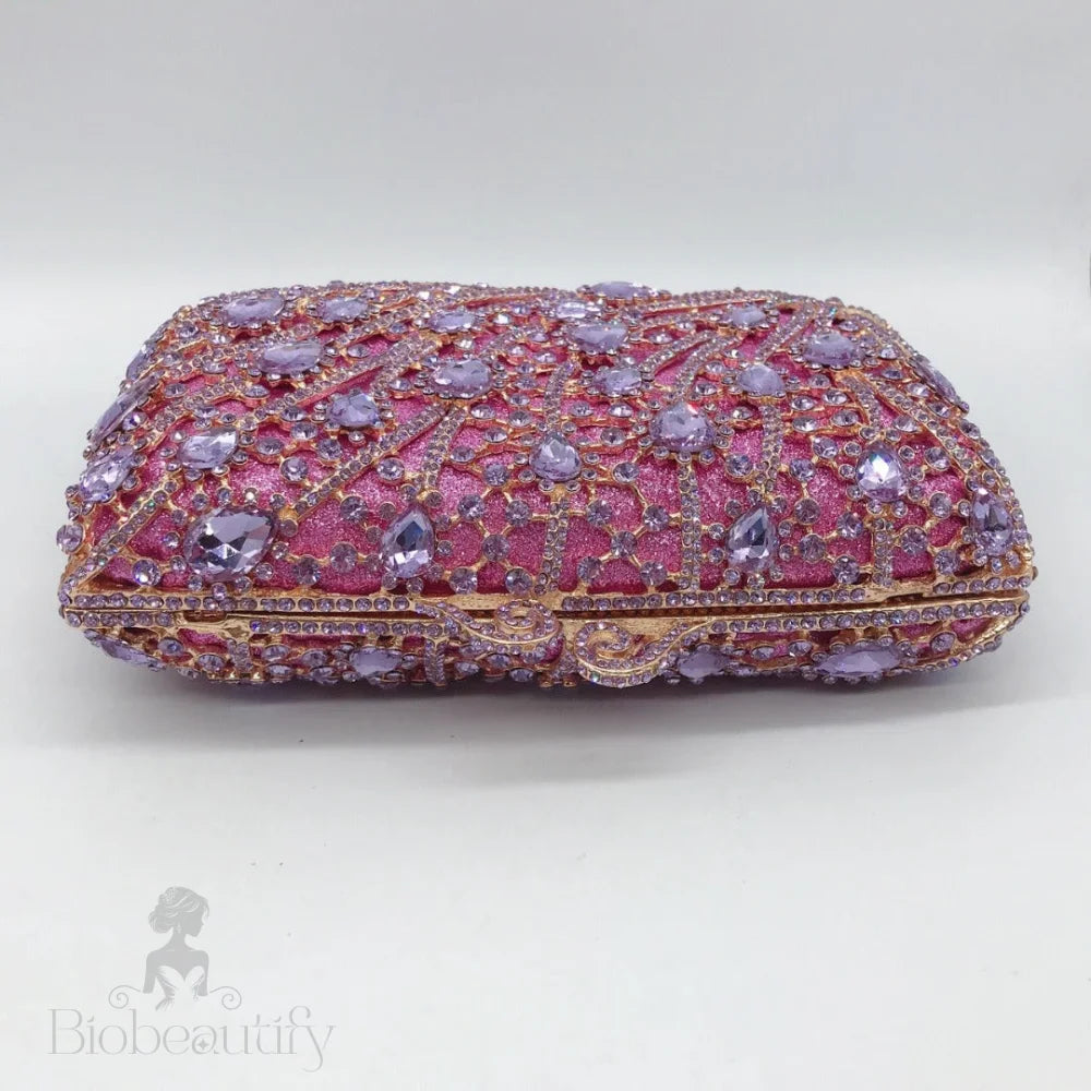 Rhinestone Clutch Bag Siena