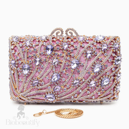 Rhinestone Clutch Bag Siena