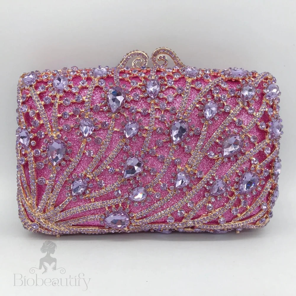 Rhinestone Clutch Bag Siena