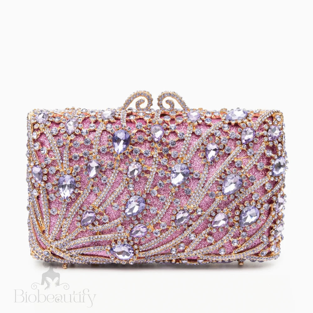 Rhinestone Clutch Bag Siena