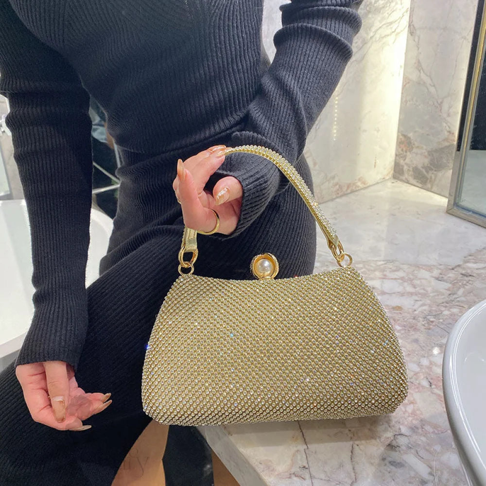 Rhinestone Glitter Vintage Handbag