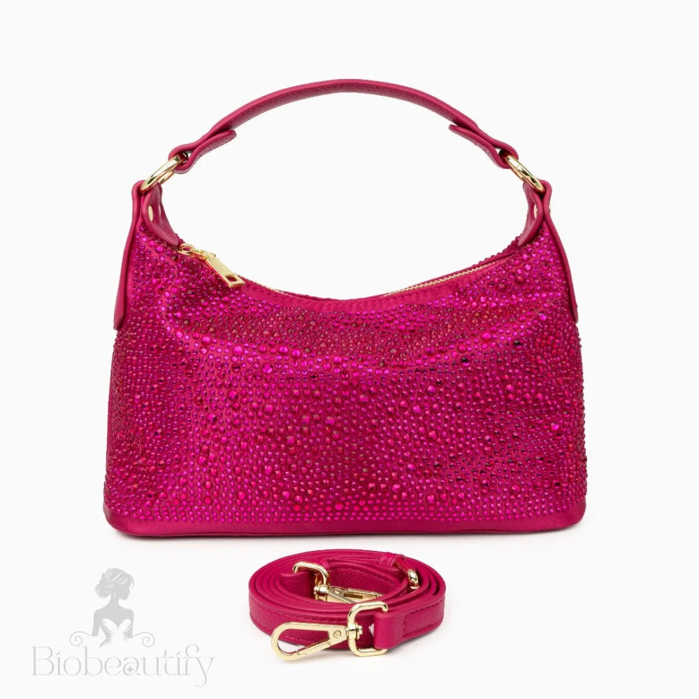 Rhinestone Handbag By Cindy