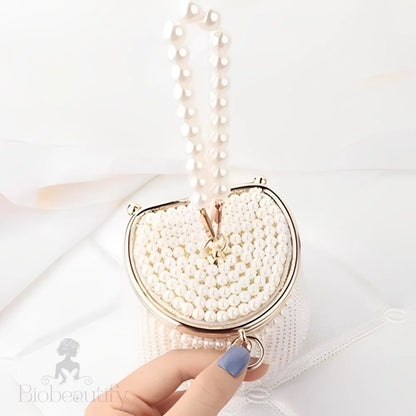 Rica Pearl Handbag Studded