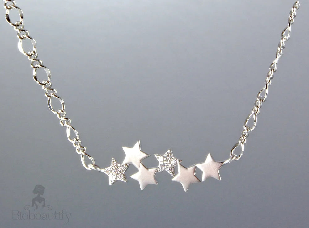 Rising Star Minimalist Necklace - Gold And Silver Options