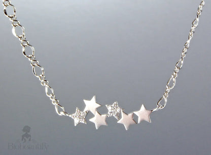 Rising Star Minimalist Necklace - Gold And Silver Options