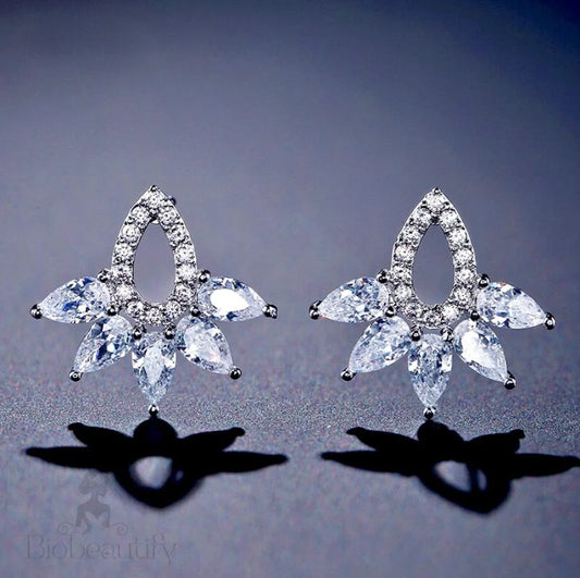 Rita Cubic Zirconia Bridal Earrings