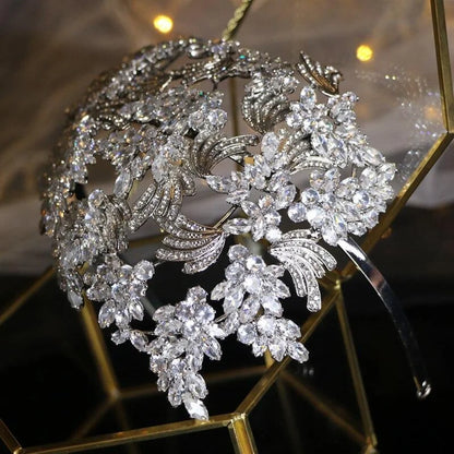 Roberta 1920S Crystal Bridal Hair Accessory