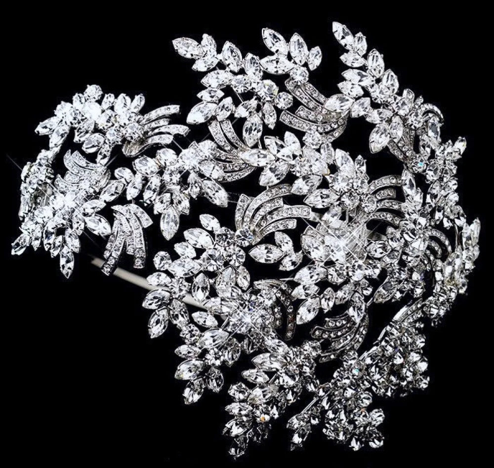 Roberta 1920S Crystal Bridal Hair Accessory