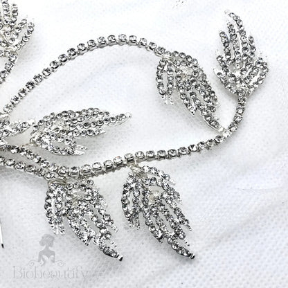 Rolande Silver Crystal Bridal Hair Accessory