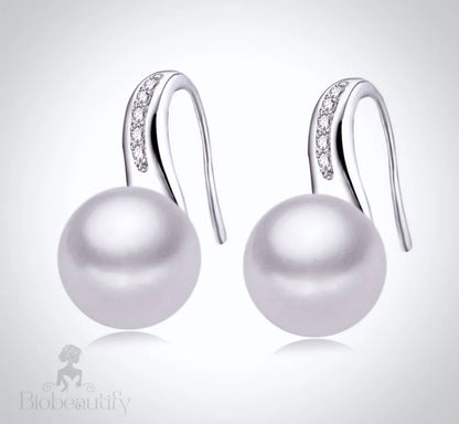 Rory Freshwater Pearl And Sterling Silver Earrings For Brides