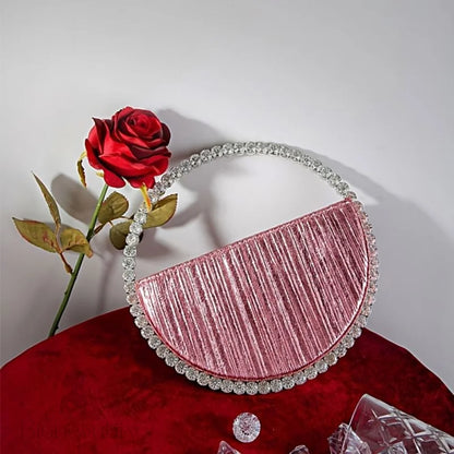 Round Evening Clutch