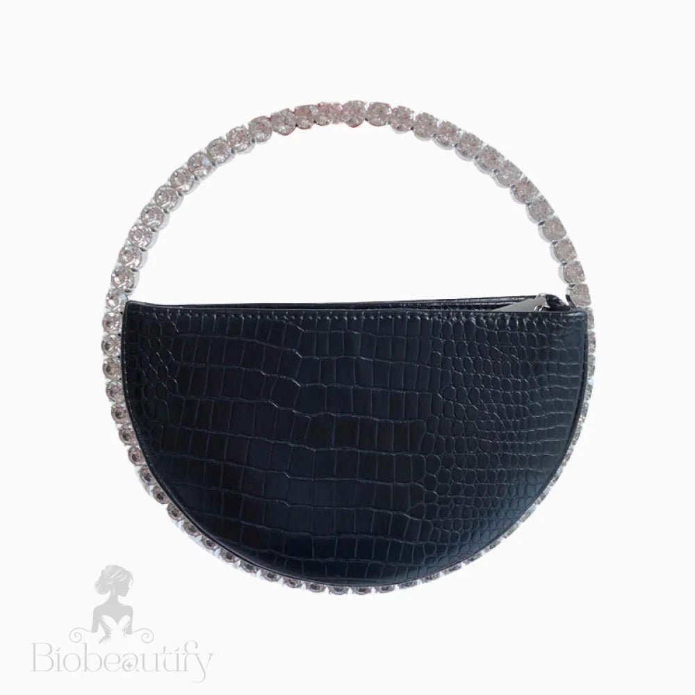 Round Evening Clutch