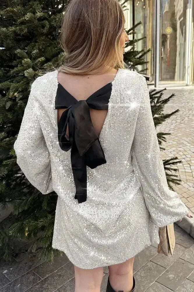 Sequin Mini Dress