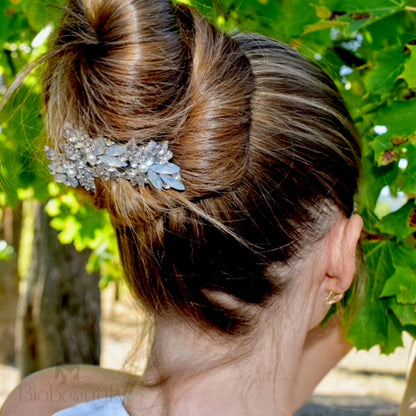 Serafina Opal Pearl Bridal Hair Comb