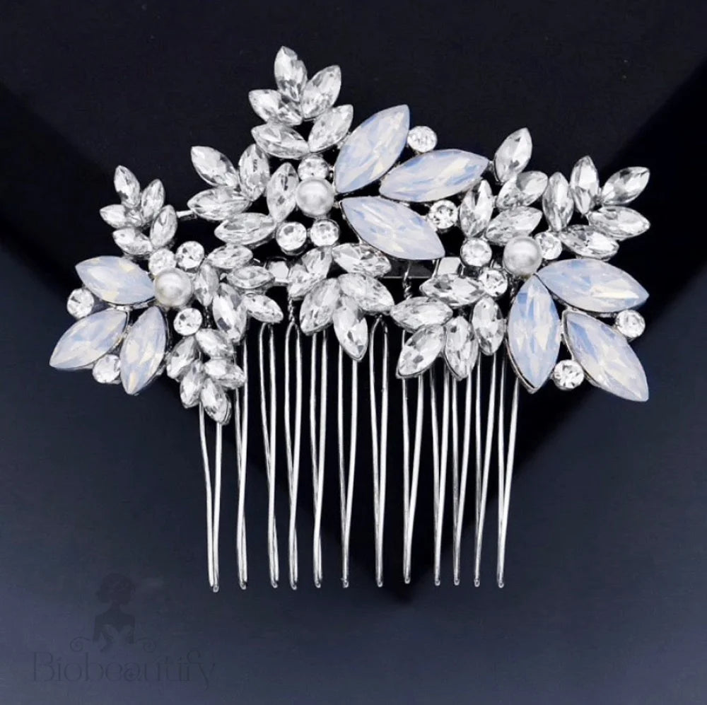 Serafina Opal Pearl Bridal Hair Comb