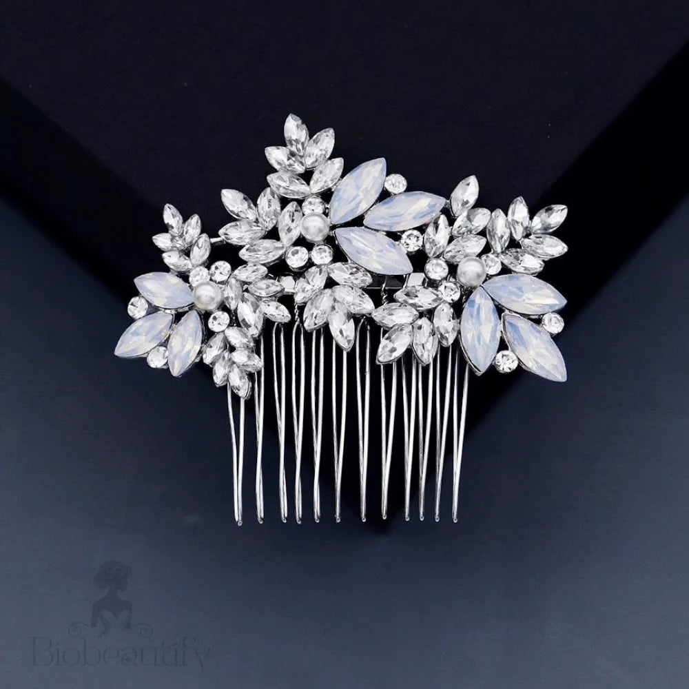 Serafina Opal Pearl Bridal Hair Comb